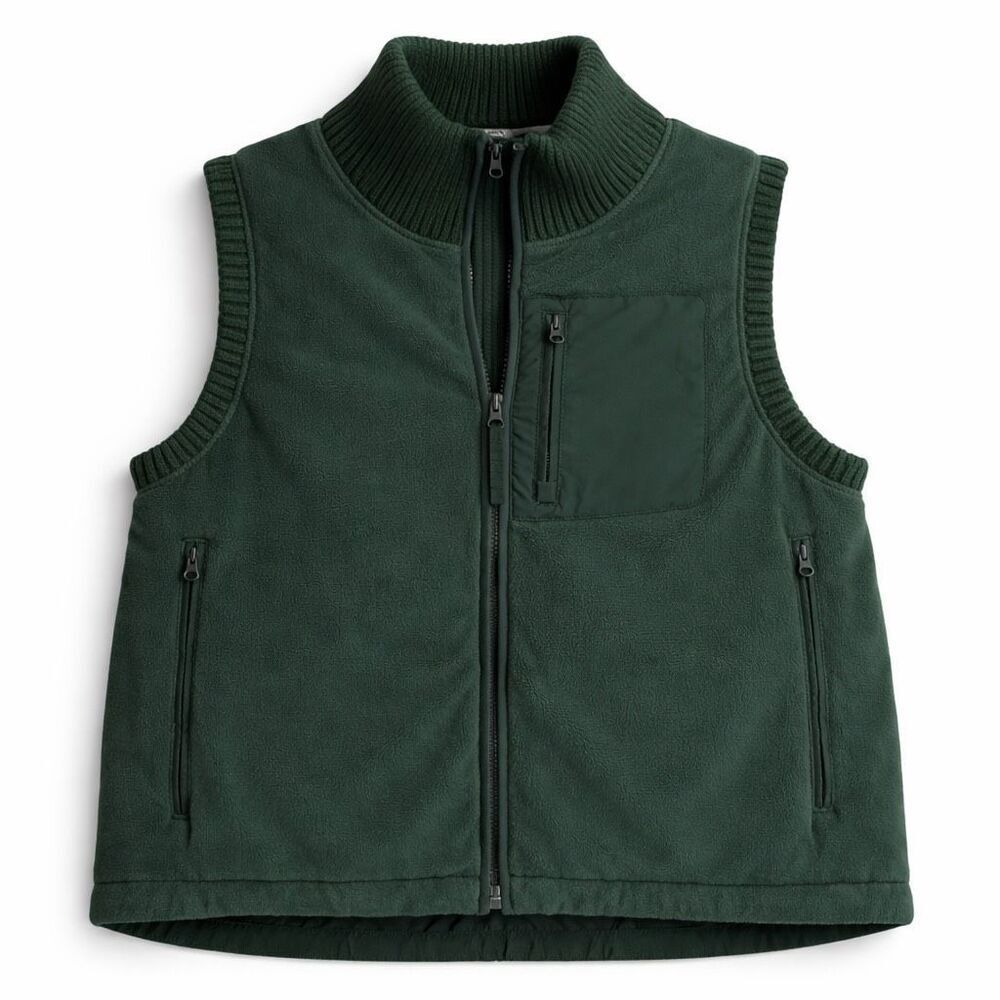 Sweaty Betty Venture Gilet Puffer Vest Quilted Green Women 8 Athleisure